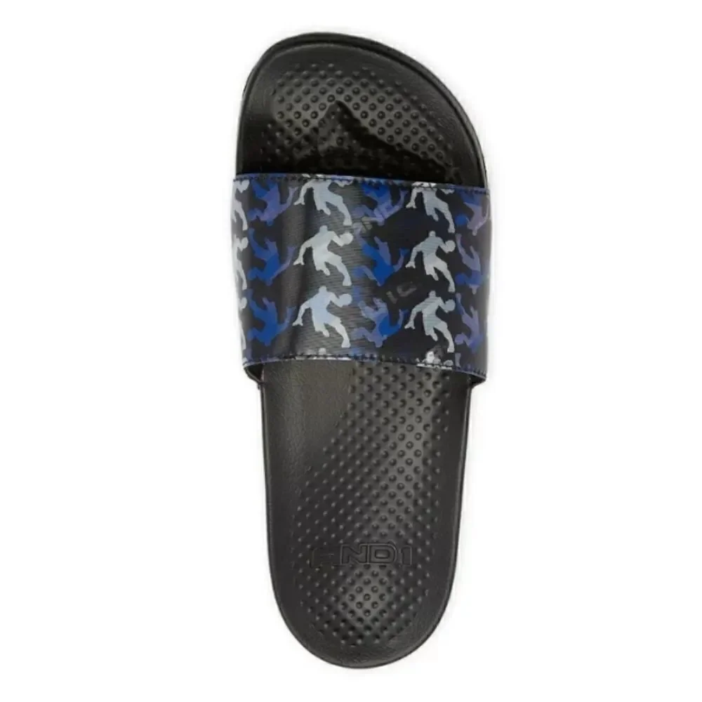 Men's Crossover Lenticular Sport Slide Sandals Beach Shoes